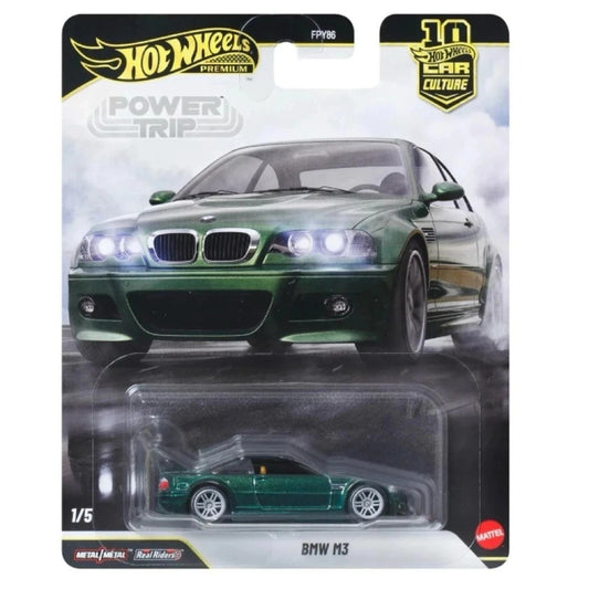 2026 Hot Wheels Premium Car Culture 10th Anniversary Power Trip 1/5 BMW M3 JKF30