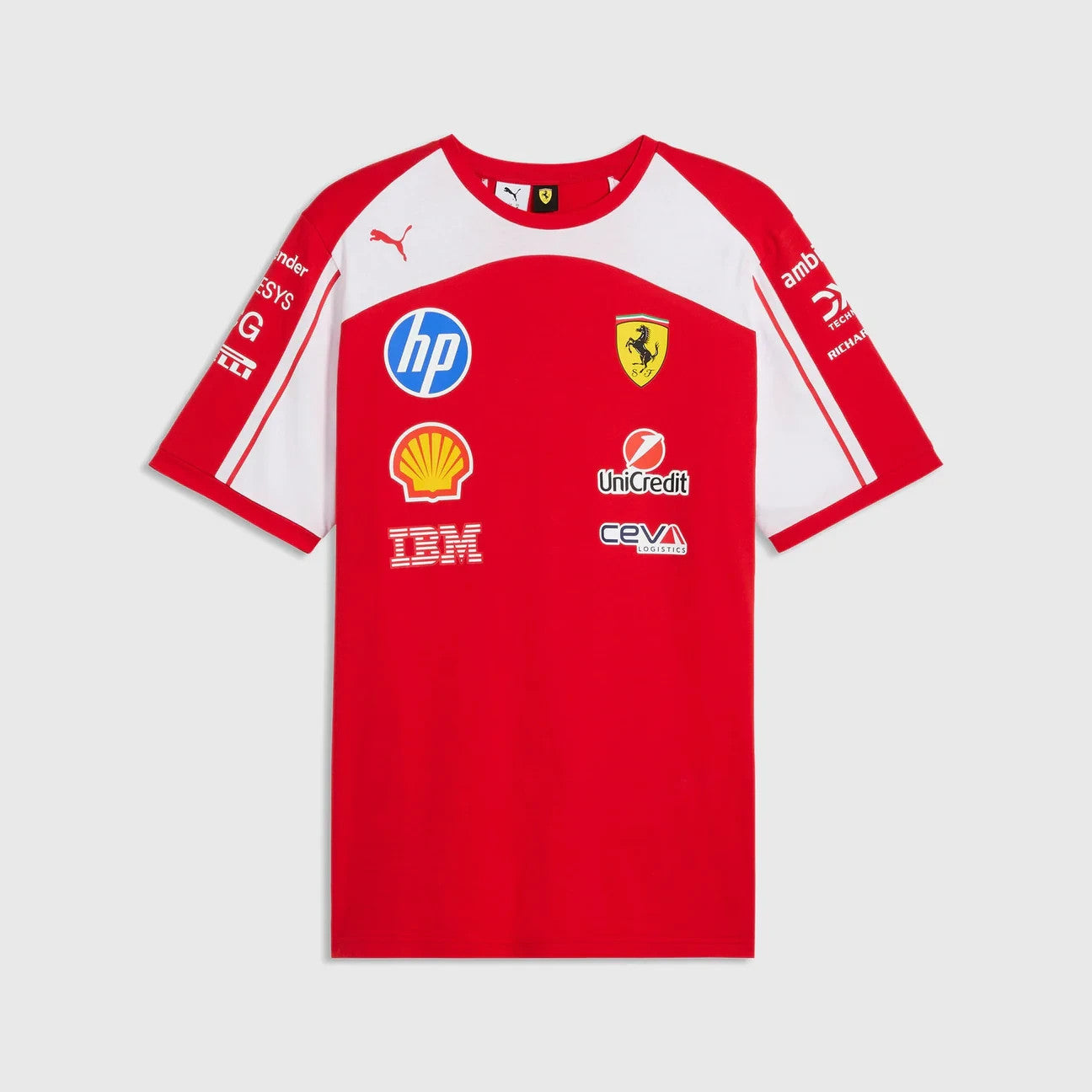 Scuderia Ferrari F1 2026 Team T-Shirt - Puma Red