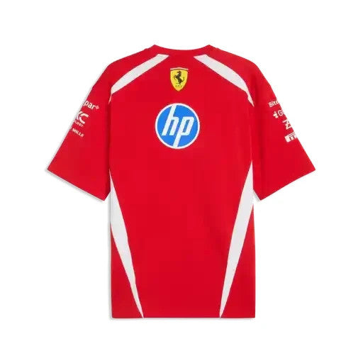 Scuderia Ferrari F1 2026 Team Drivers T-Shirt - Puma Red