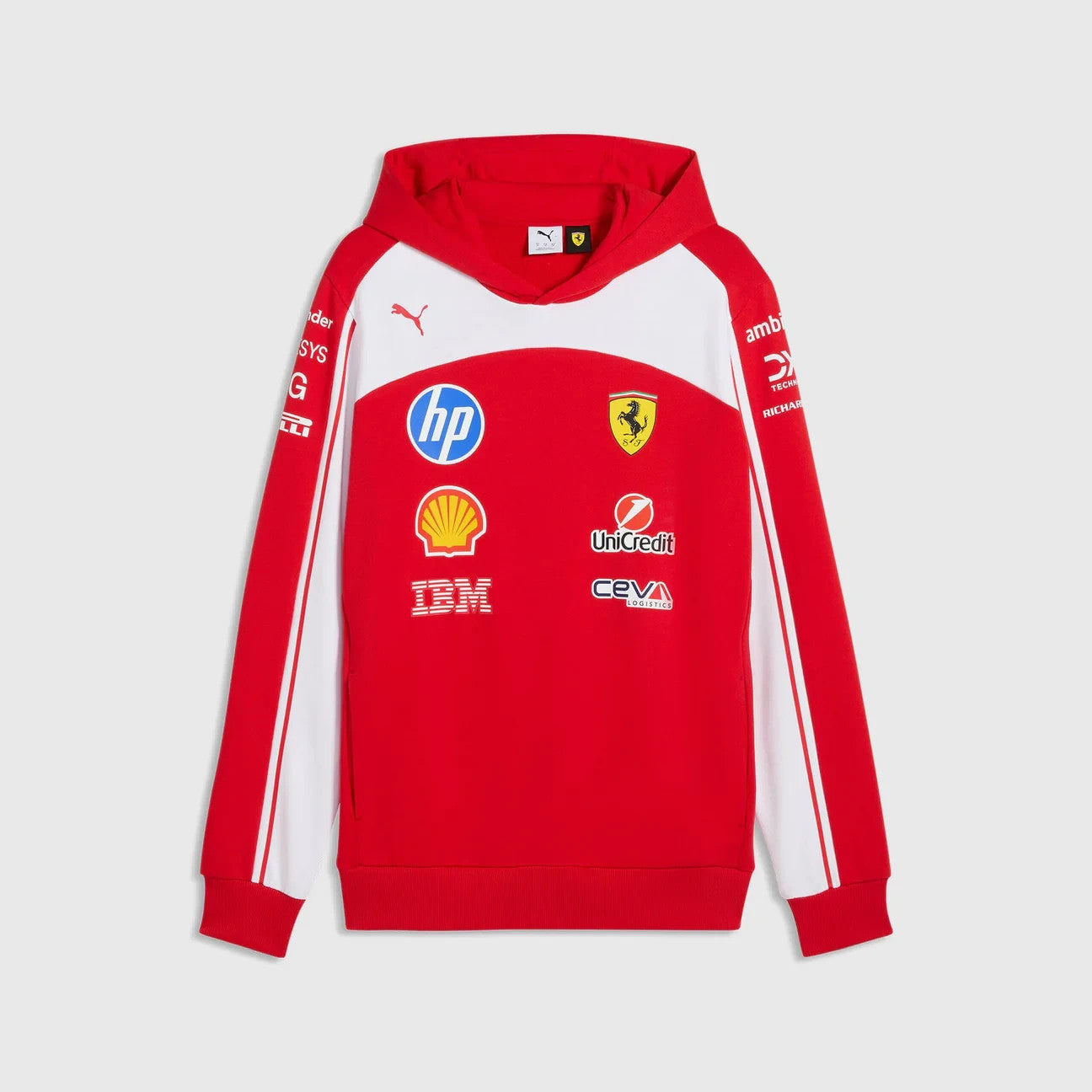 Scuderia Ferrari F1 2026 Team Hoodie - Puma Red