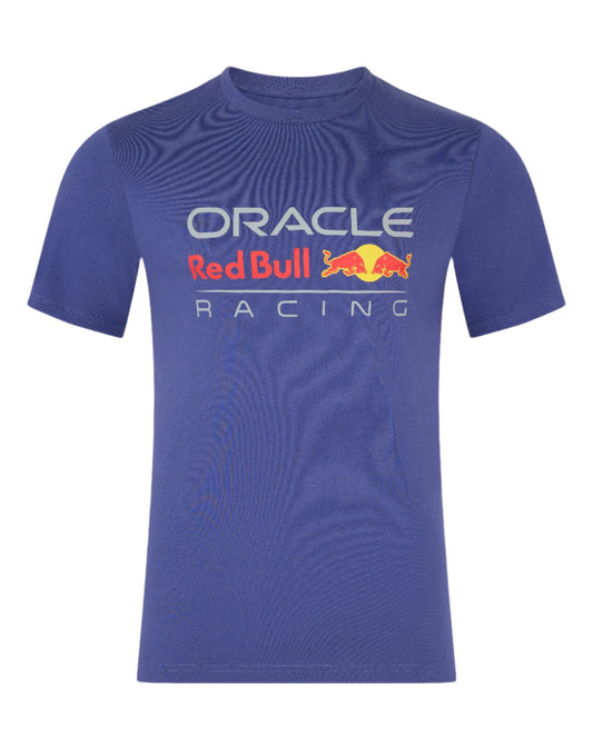 Red Bull Racing F1 Large Front Logo T-shirt - Blue