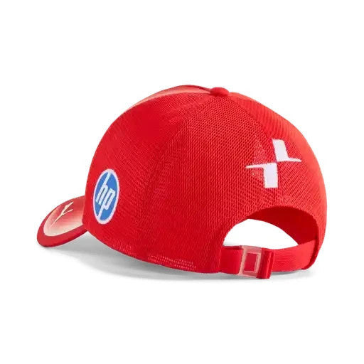 Scuderia Ferrari F1 2026 Charles Leclerc Team Trucker Hat - Puma Red