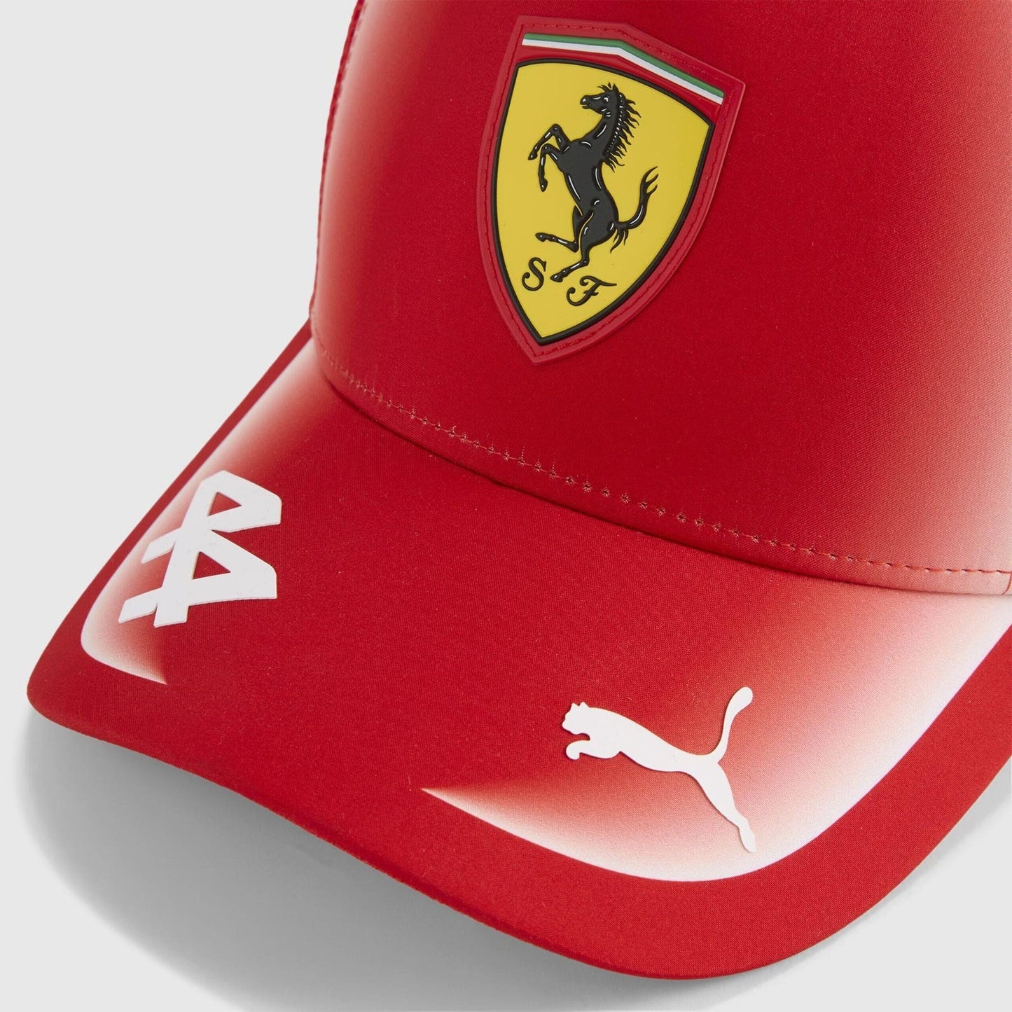 Scuderia Ferrari F1 2026 Lewis Hamilton Team Trucker Hat - Puma Red