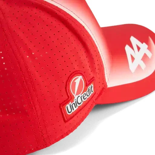 Scuderia Ferrari F1 2026 Lewis Hamilton Team Baseball Hat - Puma Red