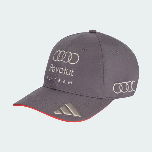 Audi F1 2026 Team Baseball Hat - Gray Adidas