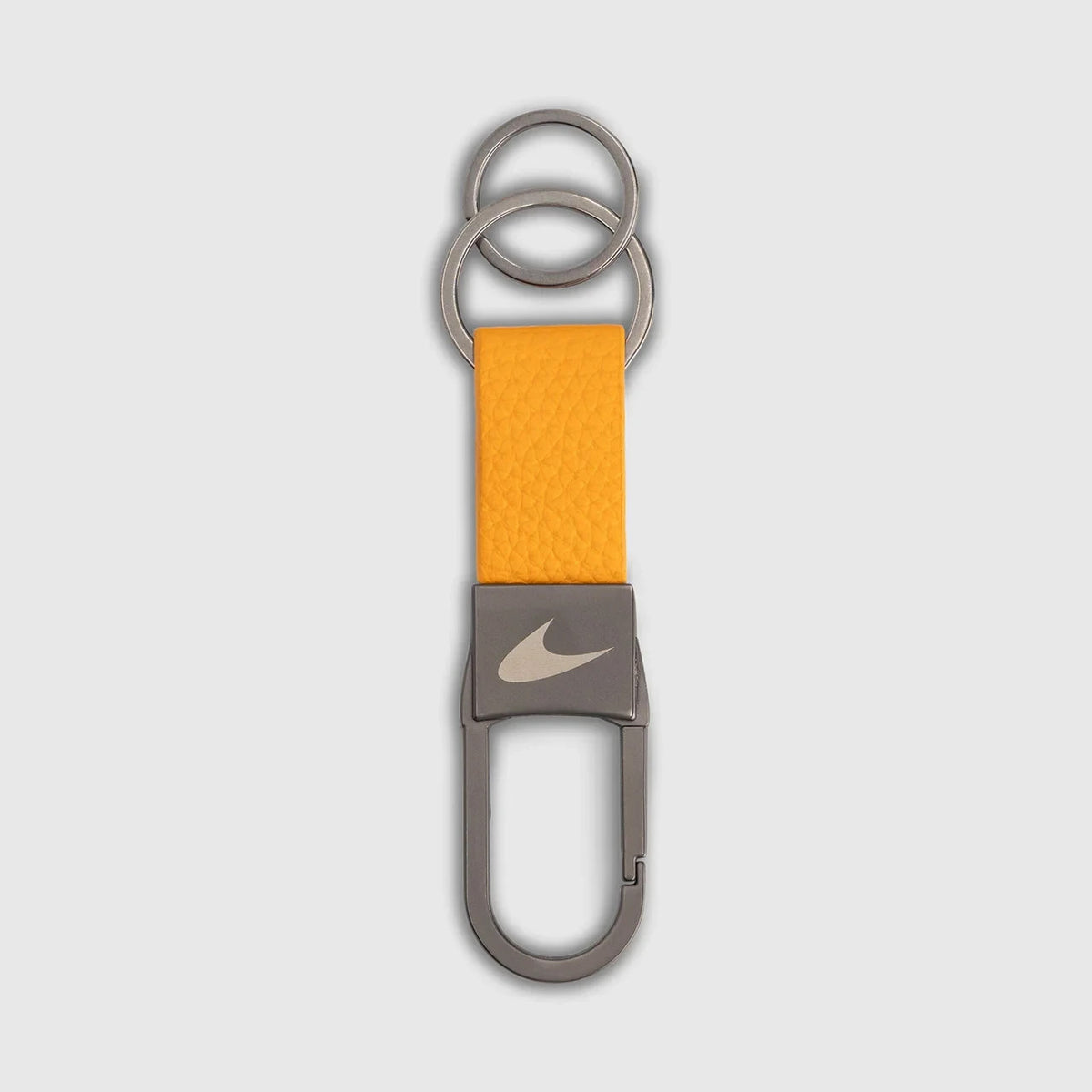 McLaren F1 Speedmark Logo Metal Keyring - Papaya
