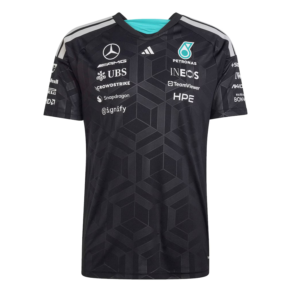 Mercedes - AMG Petronas Formula One 2026 Men's Team Polo Shirt - Black