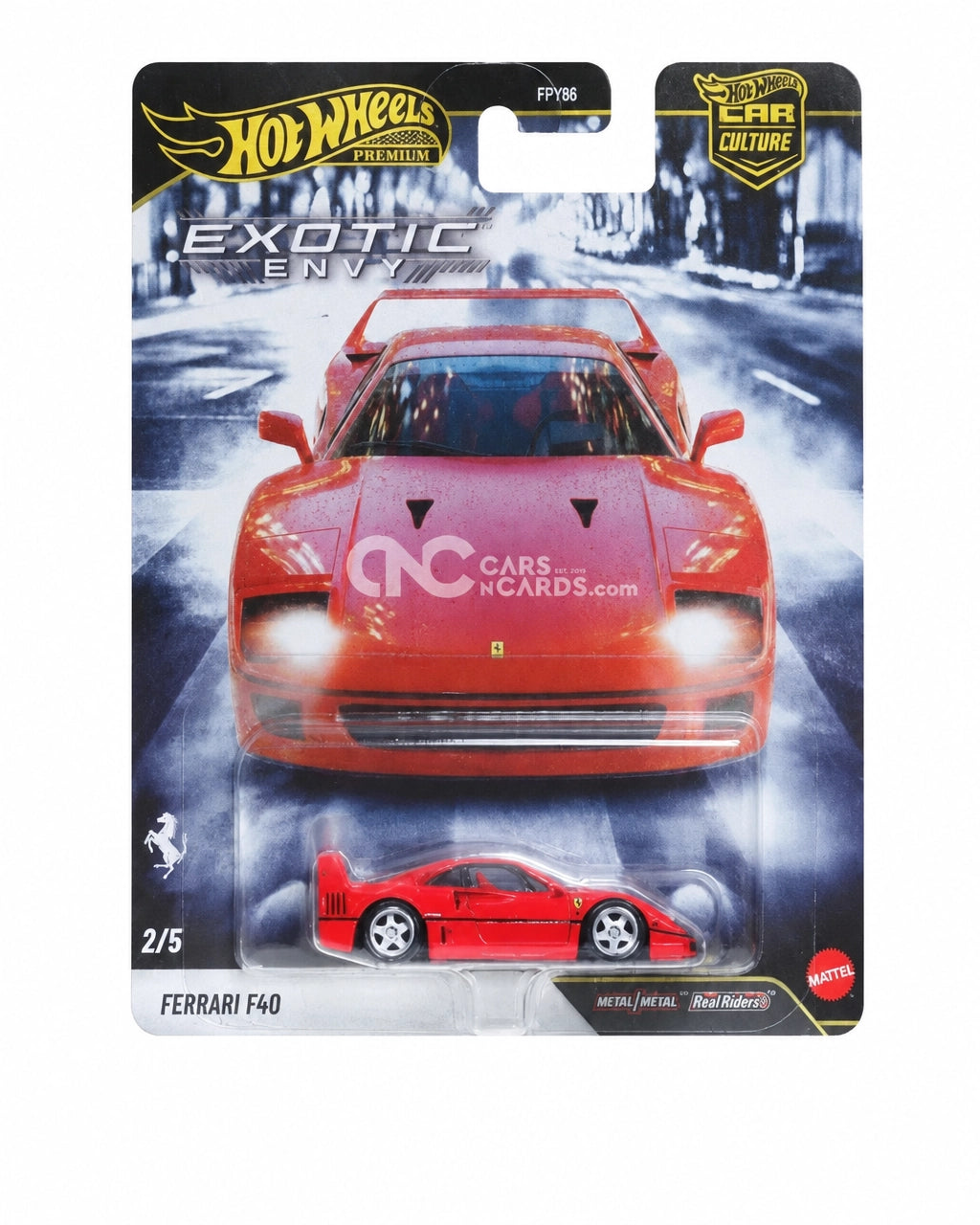(PRE-ORDER) 2027 Hot Wheels 1:64 Premium Car Culture "B Case" Exotic Envy Factory Sealed Case of 10 Cars FPY86-962B