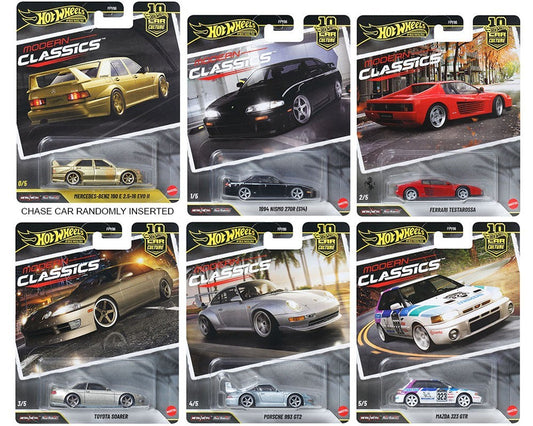 2026 Hot Wheels 1:64 Car Culture 10th S Case Modern Classics Factory Sealed Case