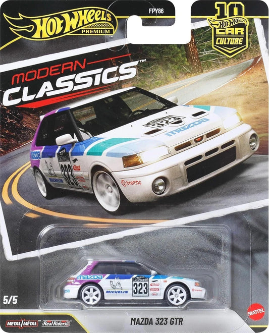 2026 Hot Wheels 1:64 Car Culture 10th Anniversary Modern Classics Mazda 323 GTR