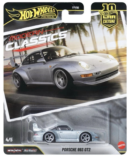 2026 Hot Wheels Car Culture 10th Anniversary Modern Classics Porsche 993 GT2