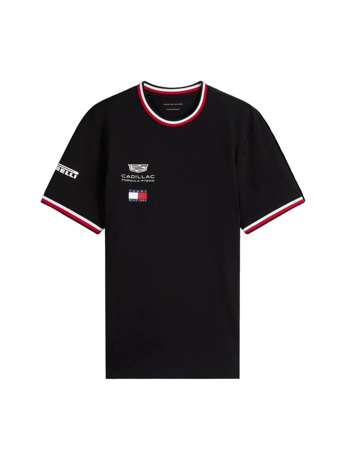 Cadillac F1 Racing 2026 Team T-Shirt - Black Tommy Hilfiger