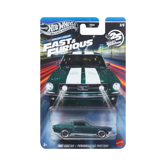 2026 Hot Wheels Silver Series Fast & Furious Dream Lineup 1967 Ford Mustang