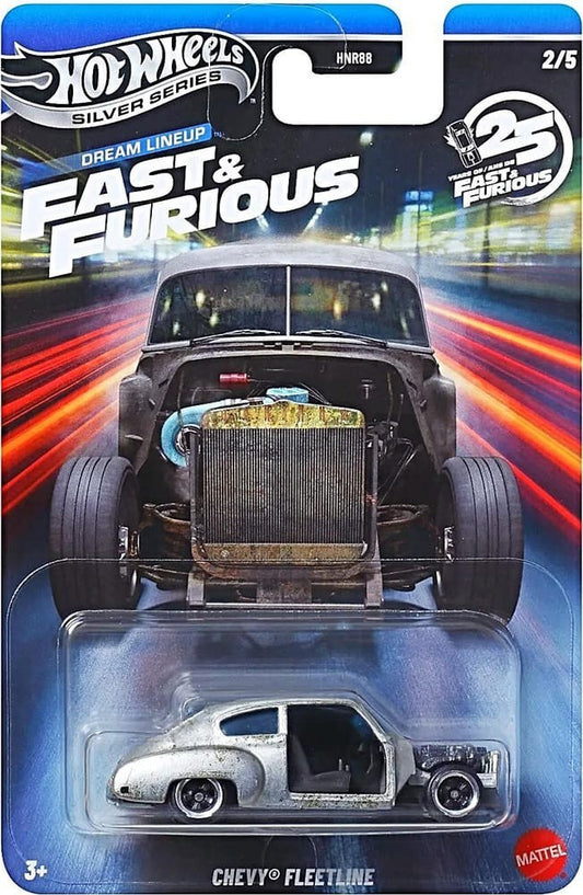 2026 Hot Wheels Silver Series Fast & Furious Dream Lineup Chevy Fleetline