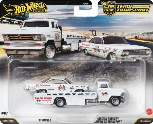 2026 Hot Wheels Premium Car Culture Team Transport '61 Impala Horizon Hauler #87