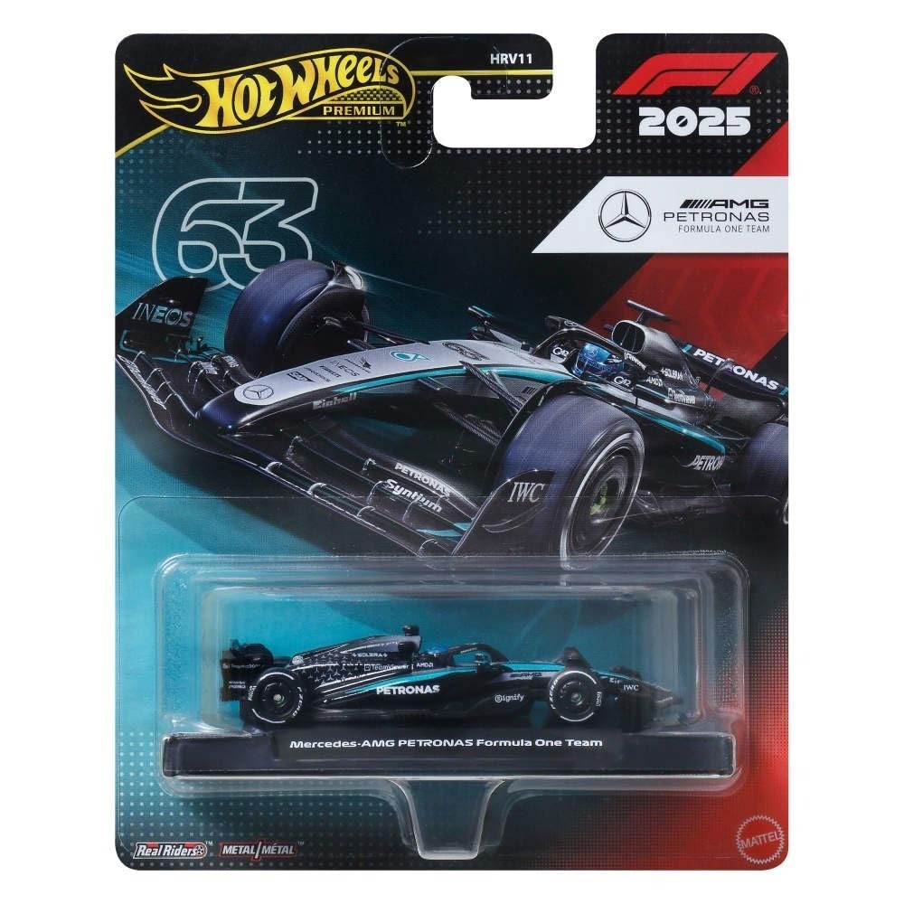 2026 Hot Wheels Premium 1:64 F1 Racing Premium Mercedes-AMG #63 George Russell
