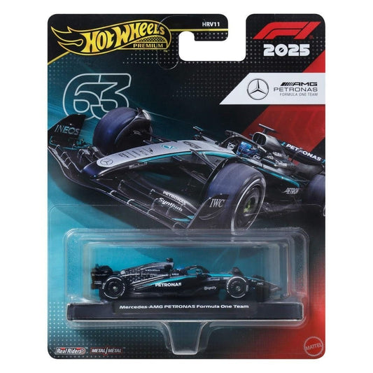 2026 Hot Wheels Premium 1:64 F1 Racing Premium Mercedes-AMG #63 George Russell