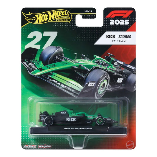 2026 Hot Wheels Premium 1:64 F1 Racing Premium Kick Sauber #27 Nico Hülkenberg