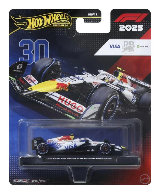 2026 Hot Wheels Premium 1:64 F1 Racing Premium Racing Bulls #30 Liam Lawson