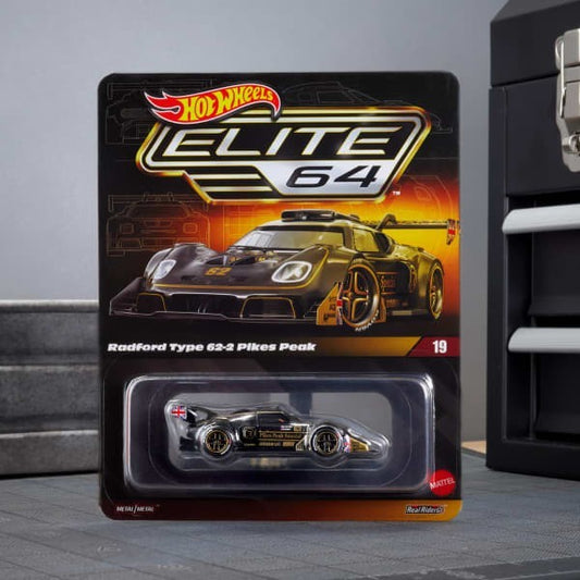 2026 Hot Wheels Elite 64 Radford Type 62-2 Pikes Peak With Protector