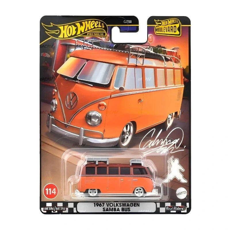 2024 Hot Wheels Premium Boulevard 1967 Volkswagen Samba Bus #114