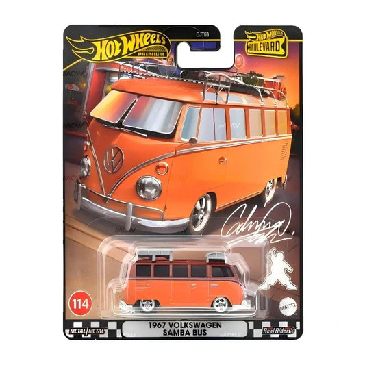 2024 Hot Wheels Premium Boulevard 1967 Volkswagen Samba Bus #114