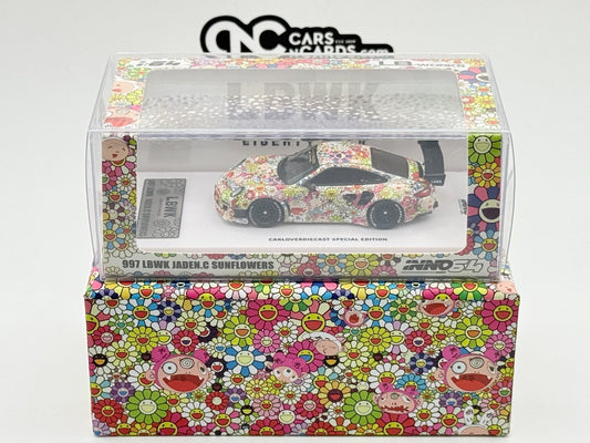 INNO64 1:64 Porsche 997 LBWK Jaden C. Sunflowers Special Edition