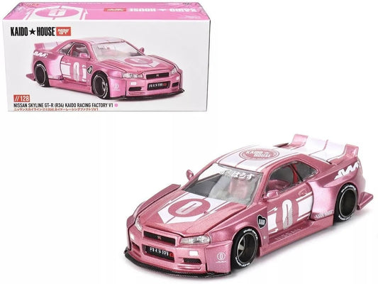 Kaido House Nissan Skyline GT-R (R34) Kaido Racing Factory V1 KHMG128 Open Box