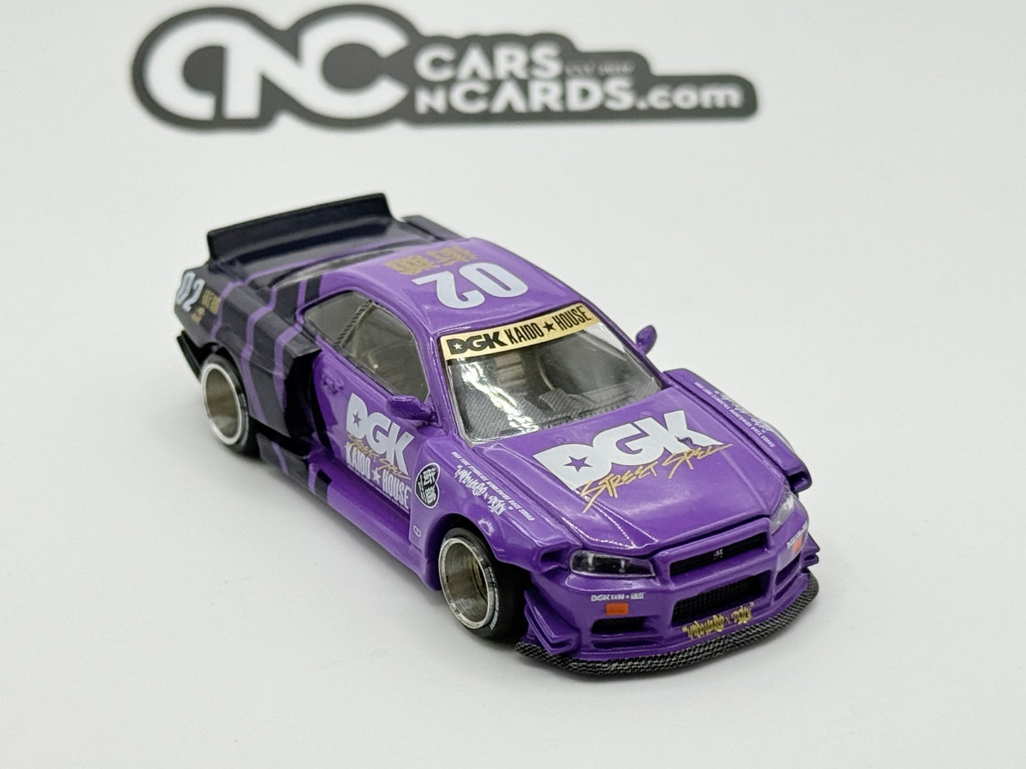 Mini GT Kaido House DGK Nissan Skyline GT-R R34 Open Box Rare
