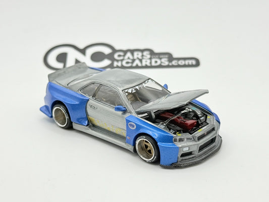 Kaido House x MINI GT 1:64 Nissan Skyline GT-R (R34) KHMG 158 CHASE