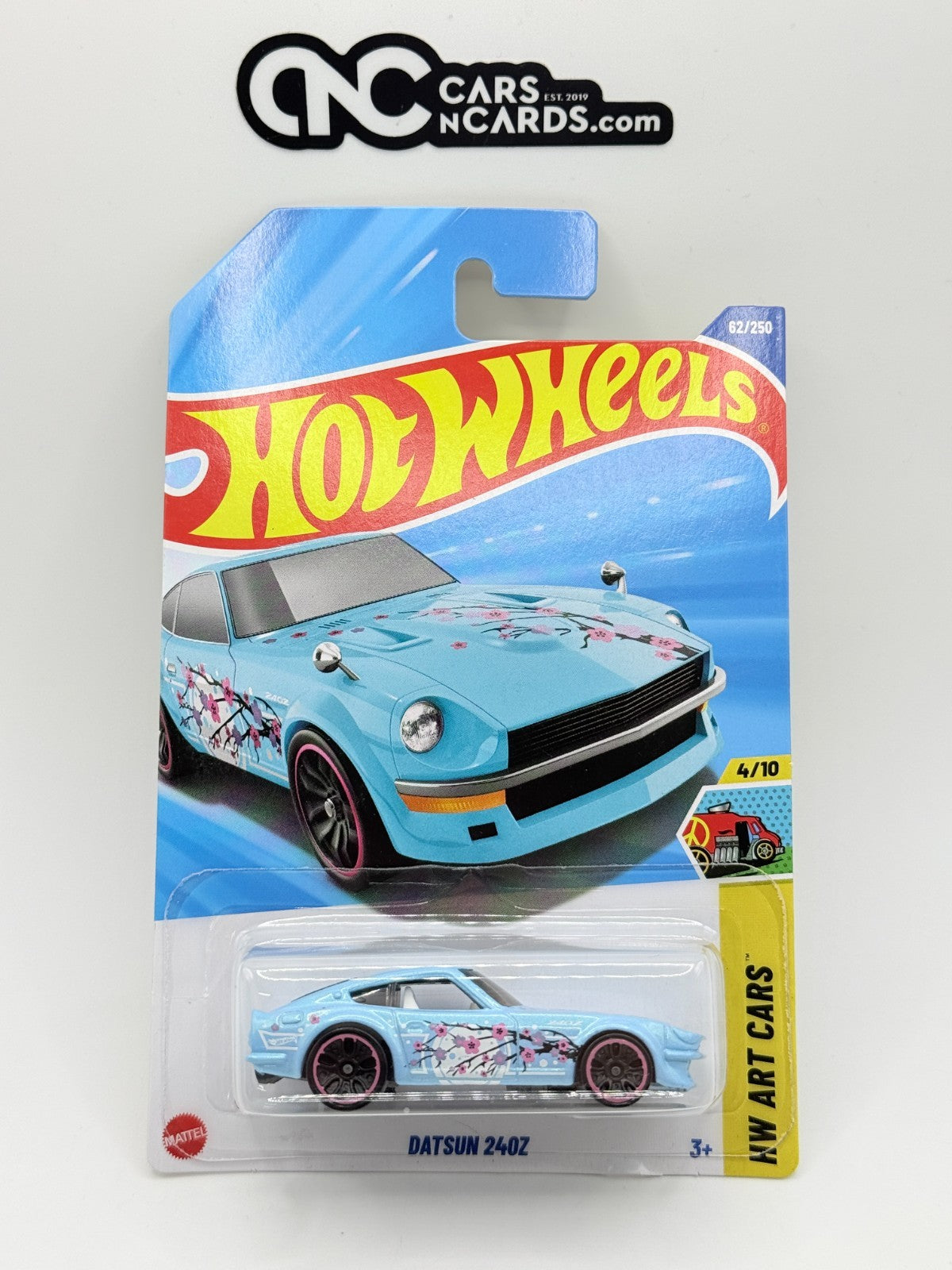2025 Hot Wheels HW Art Cars 4/10 Datsun 240Z Teal