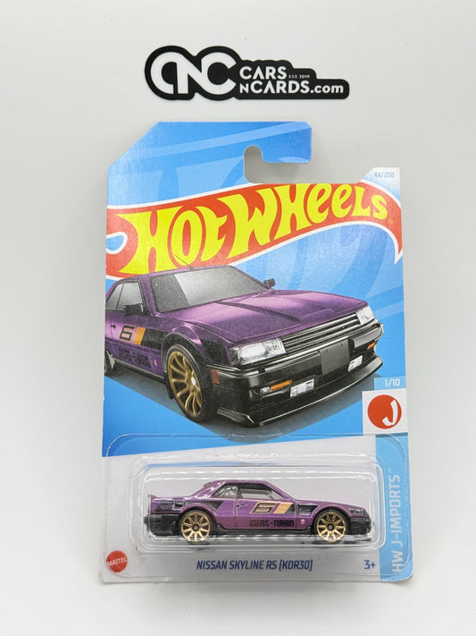 2024 Hot Wheels HW J-Imports 1/10 Nissan Skyline RS (KDR30) Purple Soft Corners
