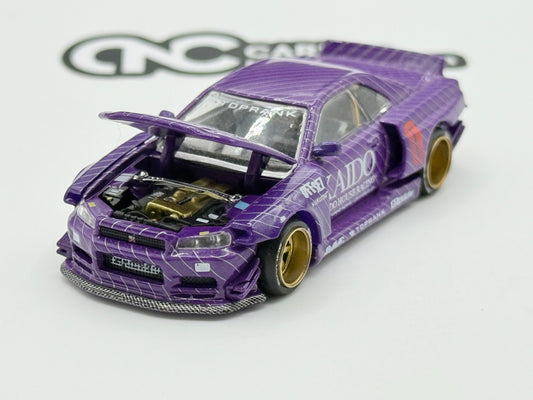 Kaido House x MINI GT 1:64 Nissan Skyline GT-R (R34) KHMG 048 CHASE Open Box