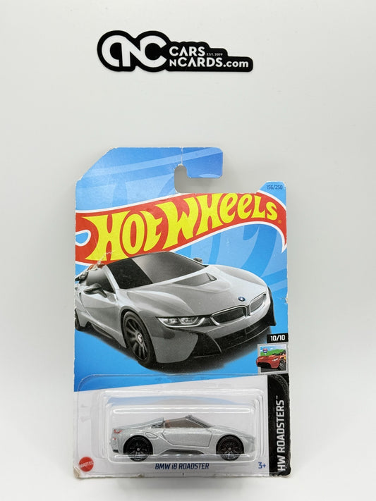 2023 Hot Wheels HW Roadsters 10/10 BMW i8 Roadster (Heavy Card Damage)