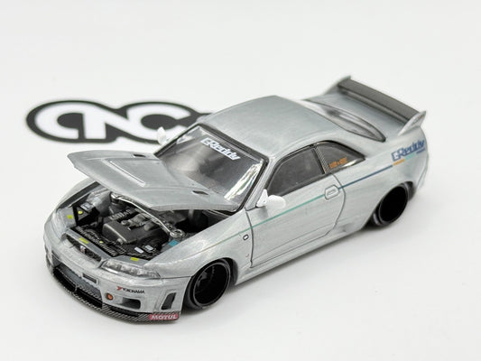 Kaido House x Mini GT 1:64 Nissan Skyline GT-R R33 V1 KHMG113 CHASE Open Box