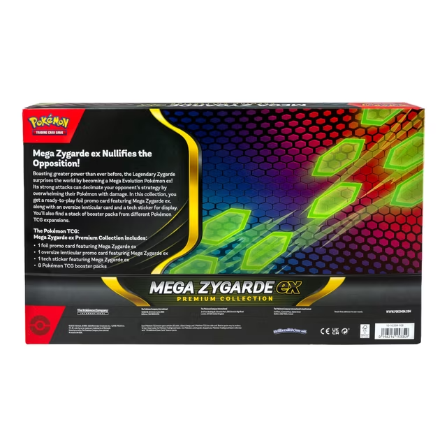 POKEMON TCG Mega Zygarde ex Premium Collection BOX SEALED