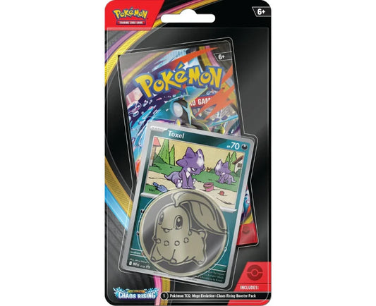 POKEMON TCG MEGA EVOLUTION ME04 CHAOS RISING CHECKLANE BLISTER