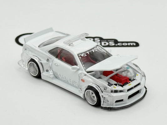 Kaido House x Mini GT KHMG159 Nissan Skyline GT-R (R34) Exclusive Open Box Rare