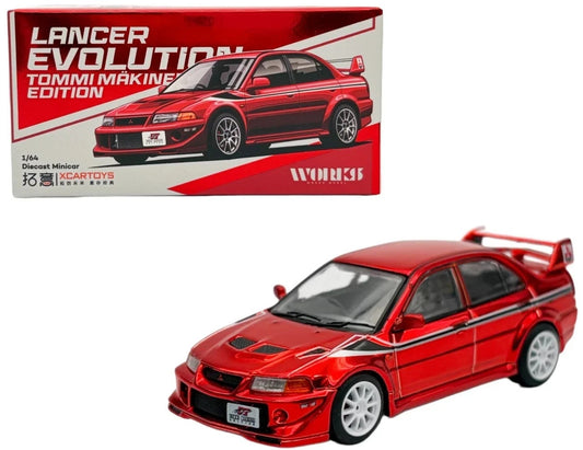 XCARTOYS WORKS 1:64 Lancer Evolution VI Tommi Makinen Edition HEC 2026