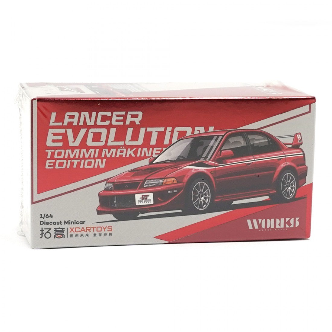XCARTOYS WORKS 1:64 Lancer Evolution VI Tommi Makinen Edition HEC 2026