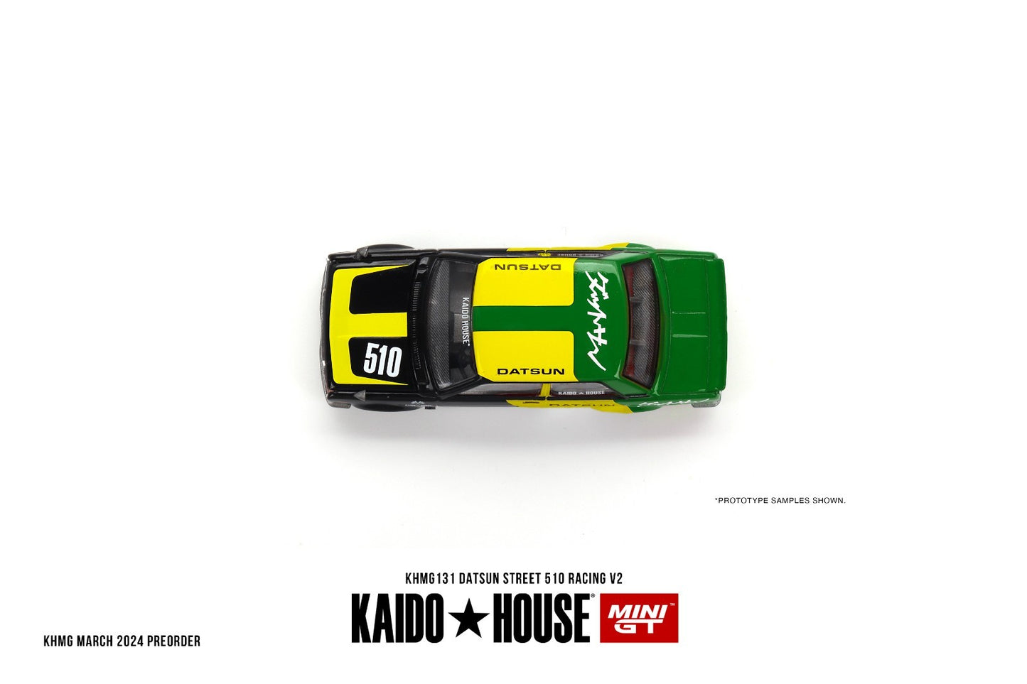 Mini GT x Kaido House KHMG131 Datsun Street 510 Racing V2 Open Box