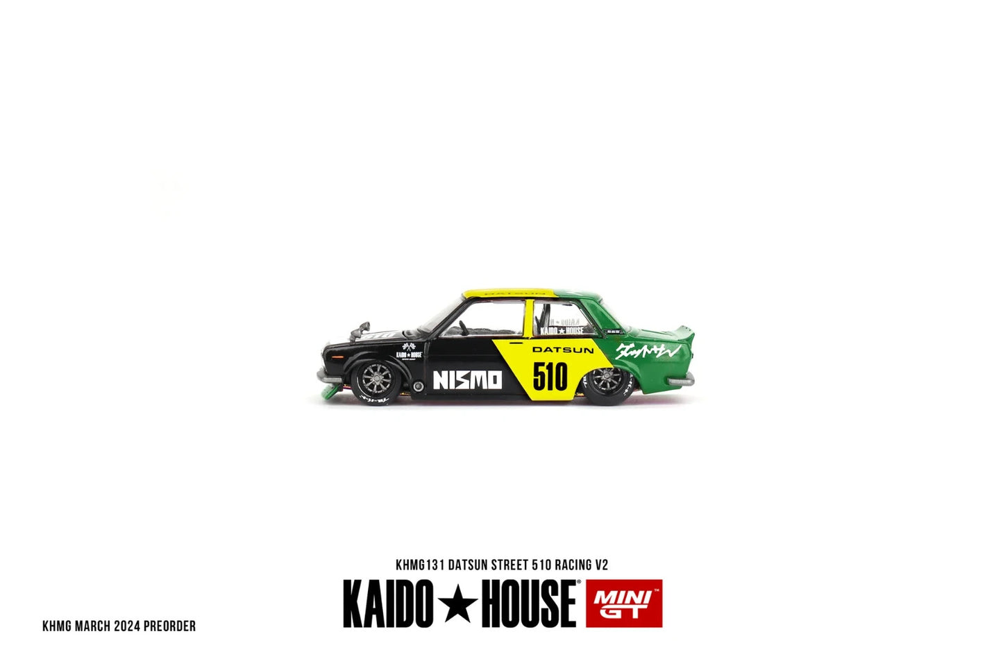 Mini GT x Kaido House KHMG131 Datsun Street 510 Racing V2 Open Box