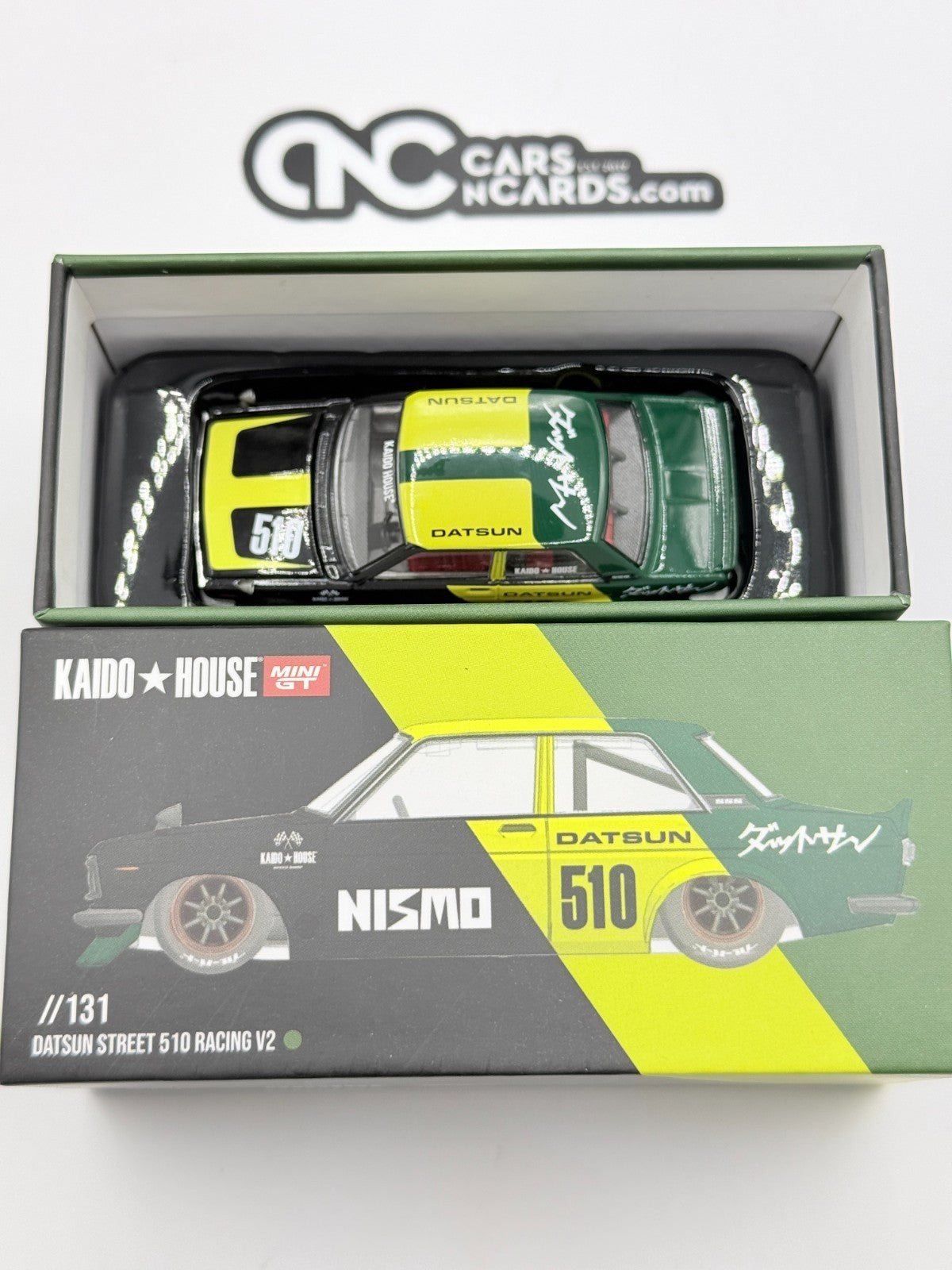 Mini GT x Kaido House KHMG131 Datsun Street 510 Racing V2 Open Box