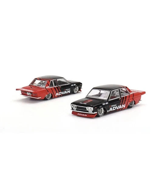 Mini GT x Kaido House KHMG032 Datsun 510 Pro Street Advan Open Box