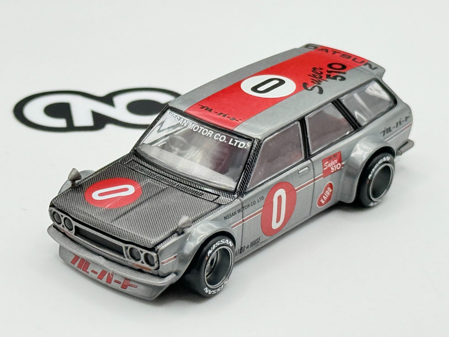 Mini GT x Kaido House KHMG164 Datsun Kaido 510 Wagon OG Flow Yellow CHASE