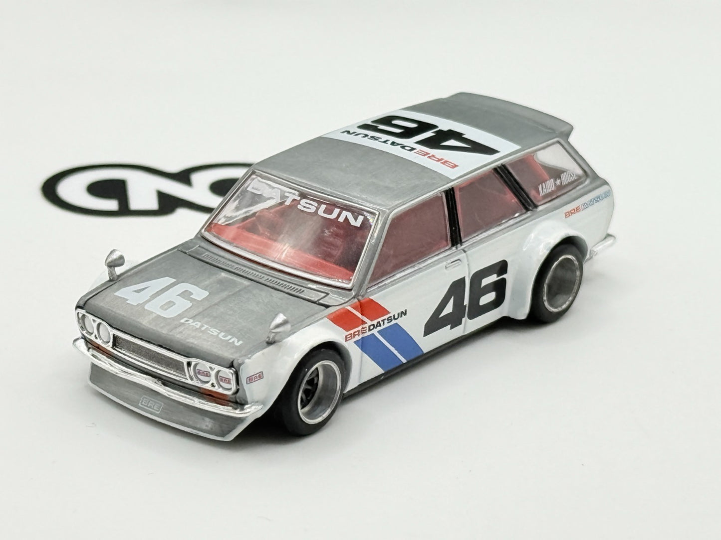 Mini GT x Kaido House KHMG026 Datsun Kaido 510 Wagon BRE CHASE