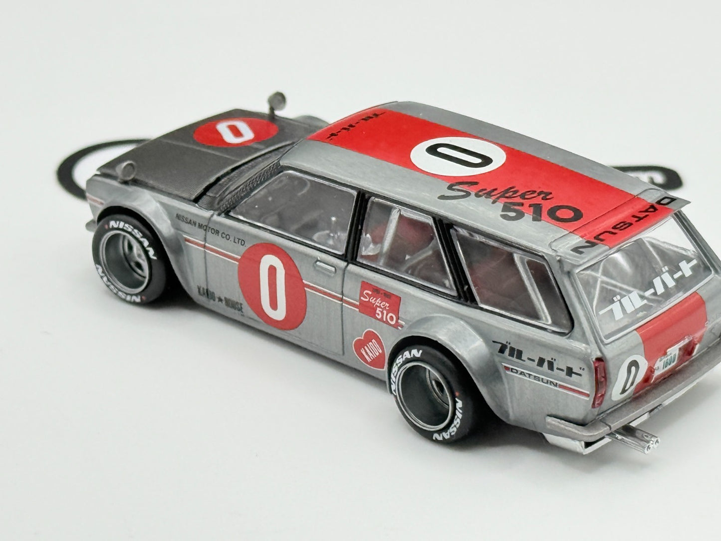 Mini GT x Kaido House KHMG164 Datsun Kaido 510 Wagon OG Flow Yellow CHASE