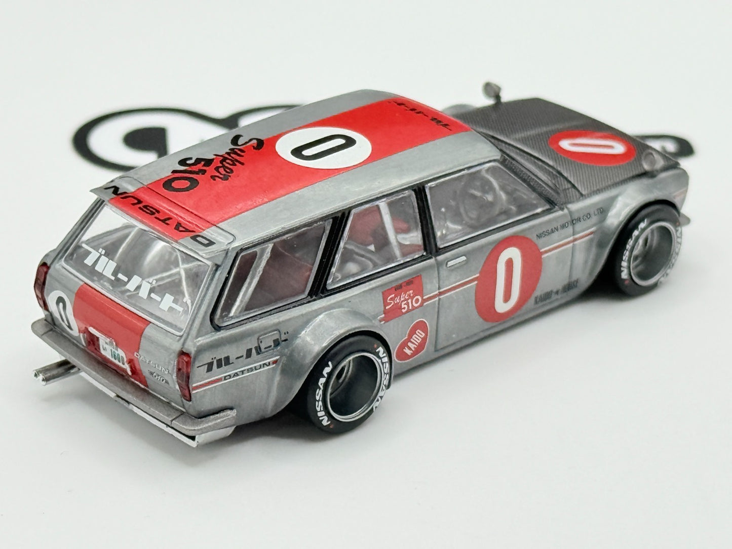 Mini GT x Kaido House KHMG164 Datsun Kaido 510 Wagon OG Flow Yellow CHASE