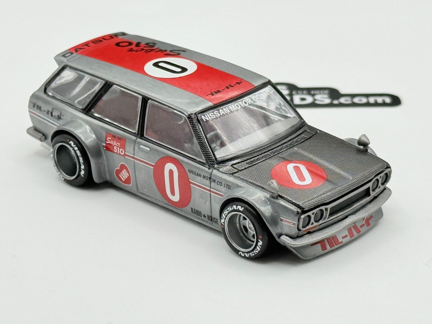 Mini GT x Kaido House KHMG164 Datsun Kaido 510 Wagon OG Flow Yellow CHASE