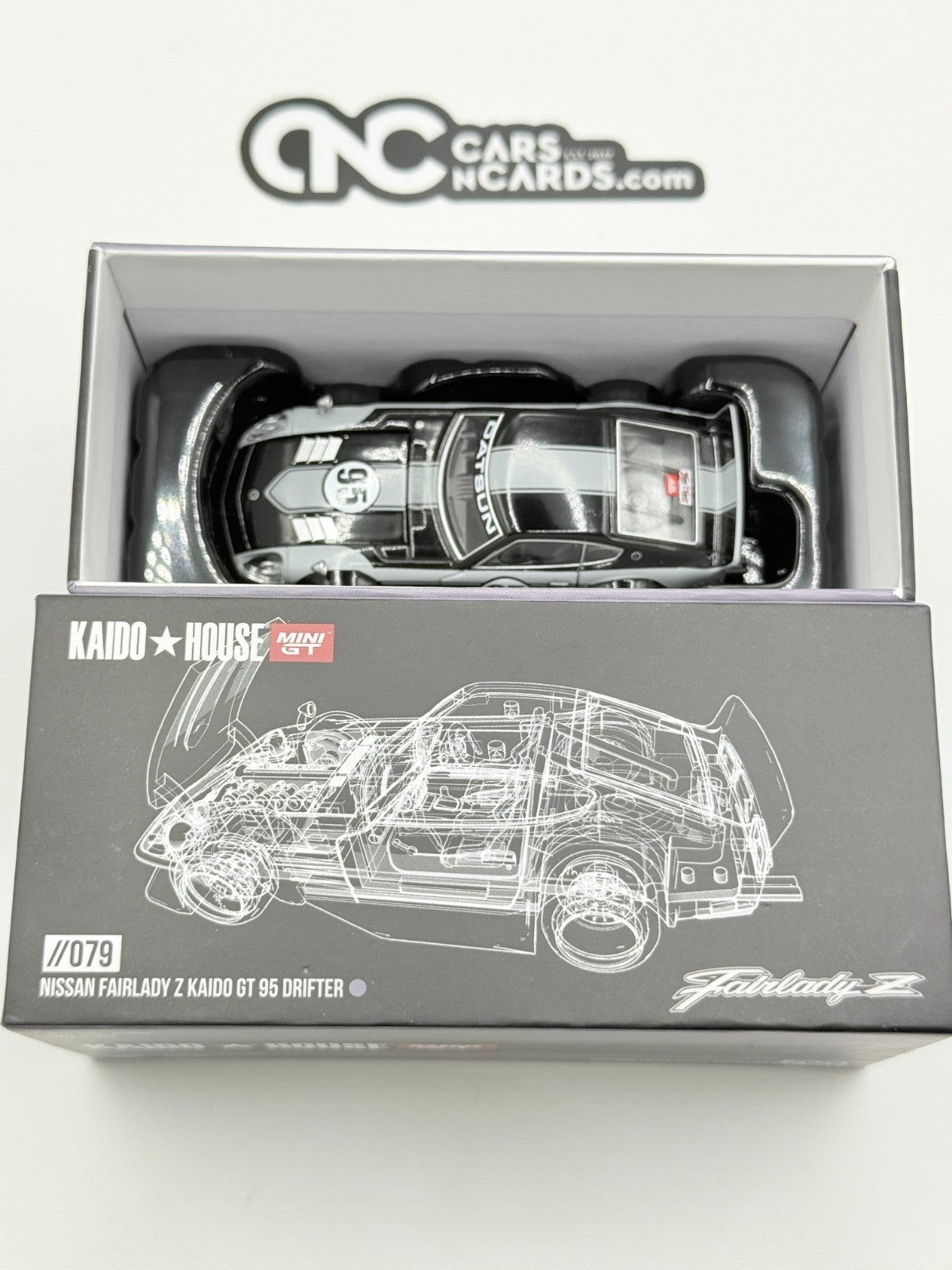 Kaido House x Mini GT KHMG079 Datsun Fairlady Z Kaido GT 95 CHASE Open Box
